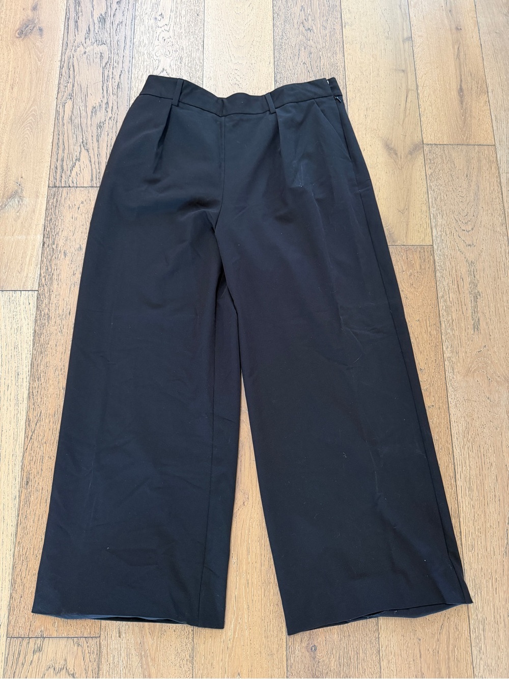 ASOS Size 10 Wide Leg Hemmed Dress Pants